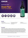 Diesel Plus - Diesel Fuel Conditioner (Pint, Case of 12)